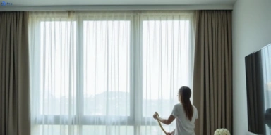 Delicate sheer drape cleaning ellen-grove Matty Curtain Cleaning